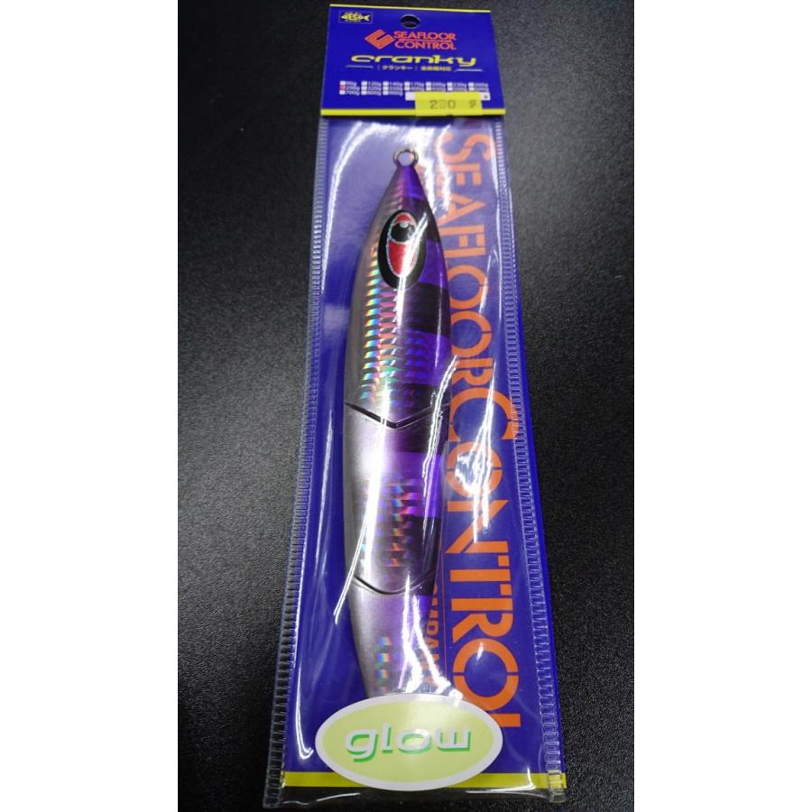 シーフロアコントロール　 クランキー/cranky　290ｇ　ウェイブ　パープルスモークハーフゼブラグロー | 