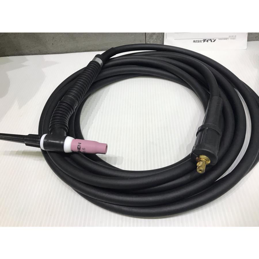 B-j114【未使用品】ダイヘン TIGトーチ AWXF-2081 200A 空冷式 フレキシブル形 8M  TIG溶接用トーチ DAIHEN MINI200 ケーブルの画像