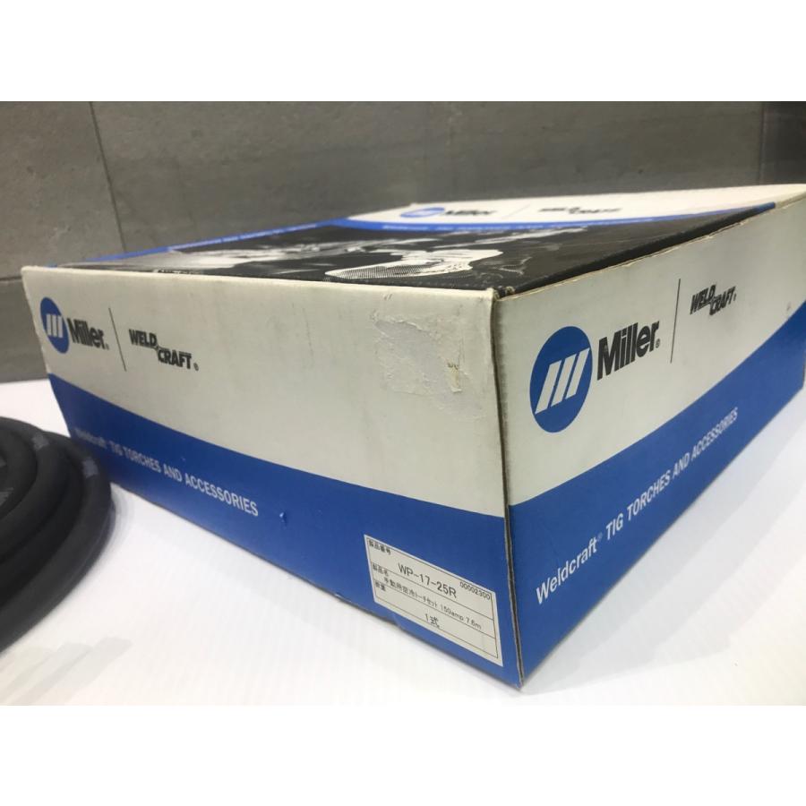 B-c014【未使用品】 Miller ミラー TIGトーチ 空冷式フレキシブル 150A 