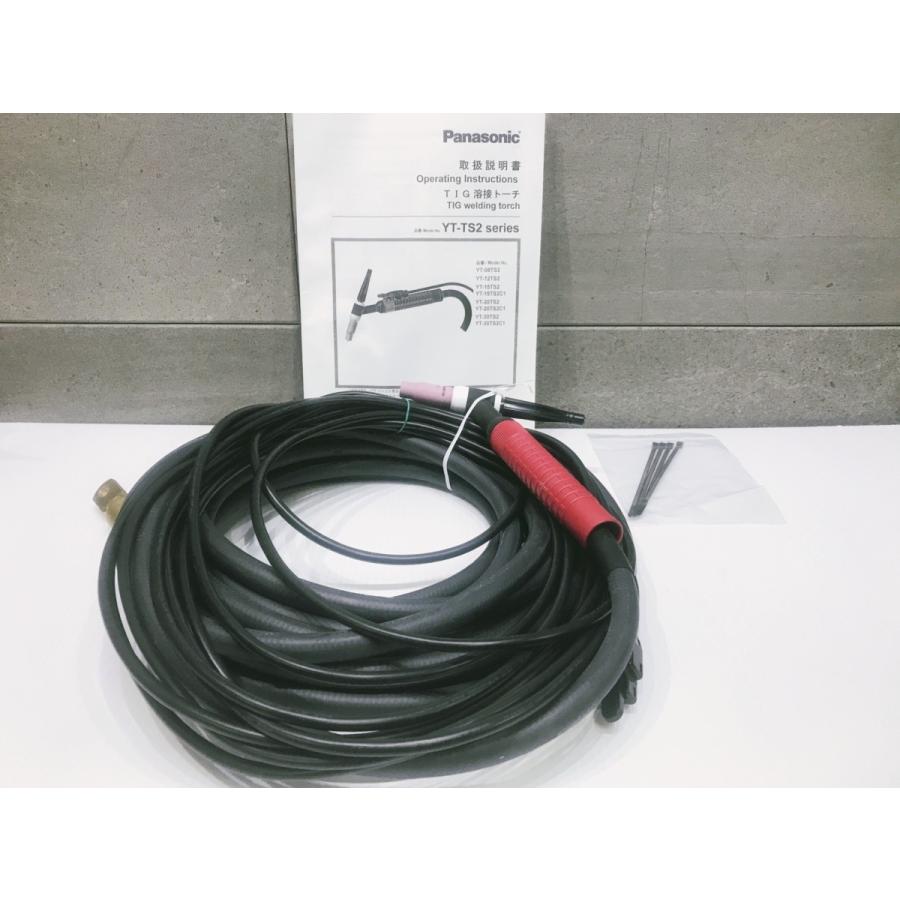 上等な B-c415 Panasonic TIGトーチ YT-20TS2C1 空冷式 200A 長さ8M