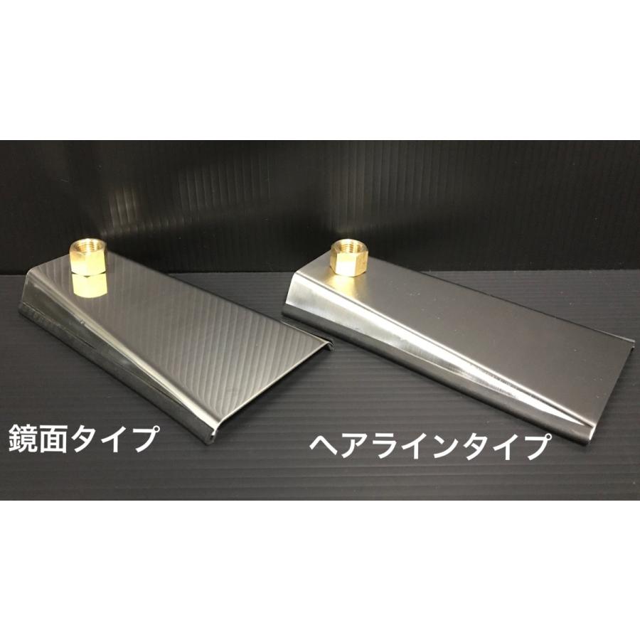 A-DPS1*スプレーガン用 ディスプレイスタンド（鏡面タイプ）撮影 展示