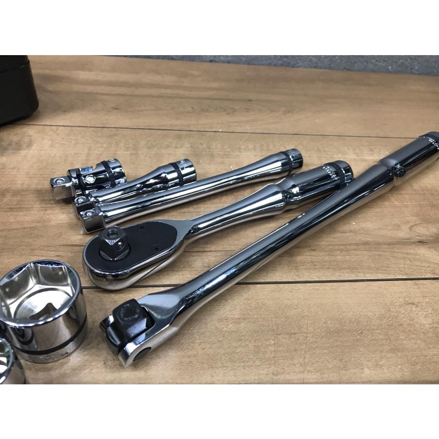 B-e034【中古品】ネプロス 9.5sq.  NTB317AZ  17点セット ソケットレンチセット ケース付 3/8 ツールセット nepros |  | 03
