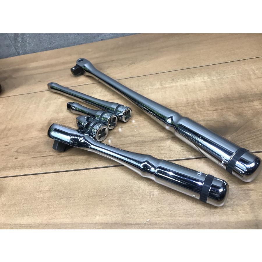 B-e034【中古品】ネプロス 9.5sq.  NTB317AZ  17点セット ソケットレンチセット ケース付 3/8 ツールセット nepros |  | 05