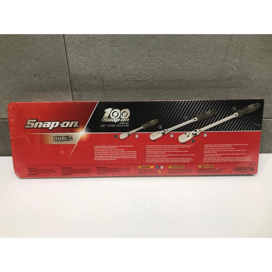 A-e120【未使用品】スナップオン 100周年限定モデル 1/4 3/8 1/2 A-e120【未使用品】スナップオン 100周年限定モデル 1/4 3/8 1/2