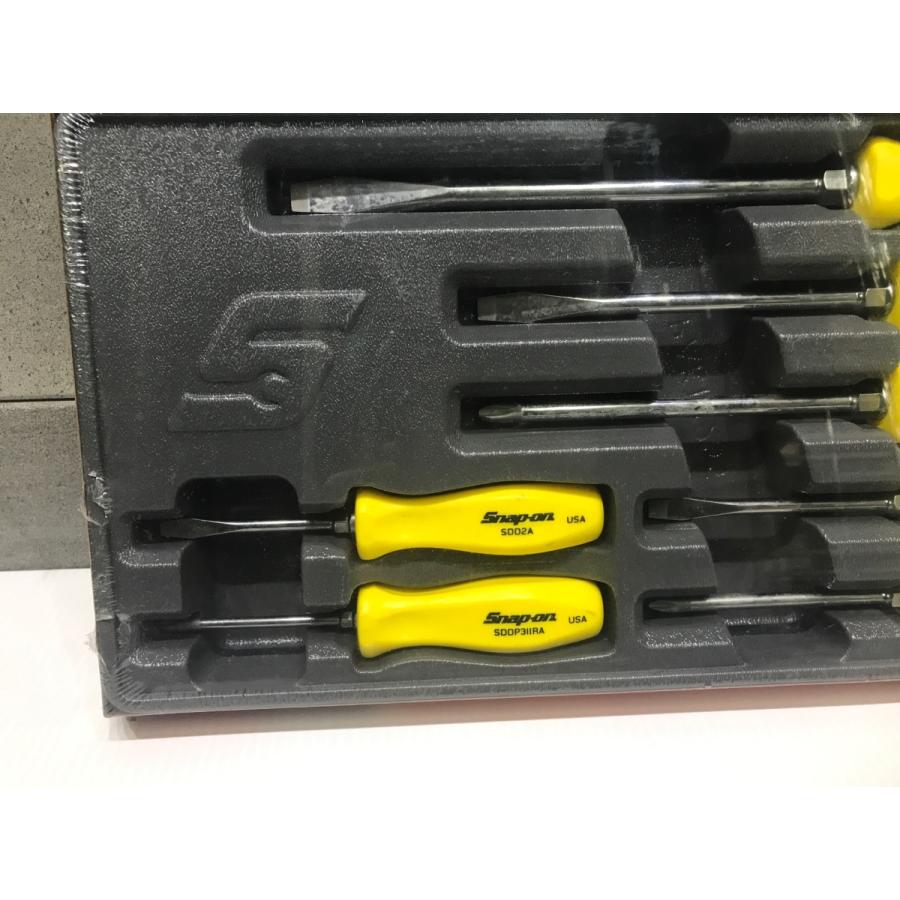 A-e138【未使用品】スナップオン ドライバーセット 7本組 SDDX70AY 