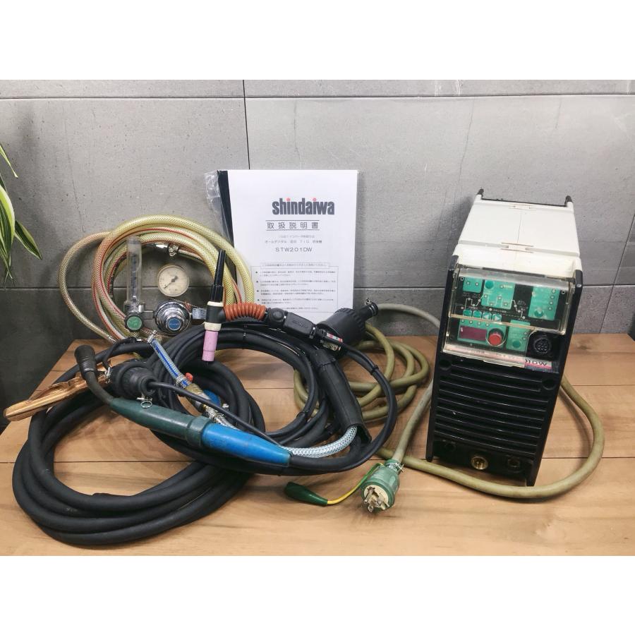 C-e166【中古品】 新ダイワ デジタル直流TIG溶接機  STW201DW  200V 100V shindaiwa インバーターTIG溶接機 | 