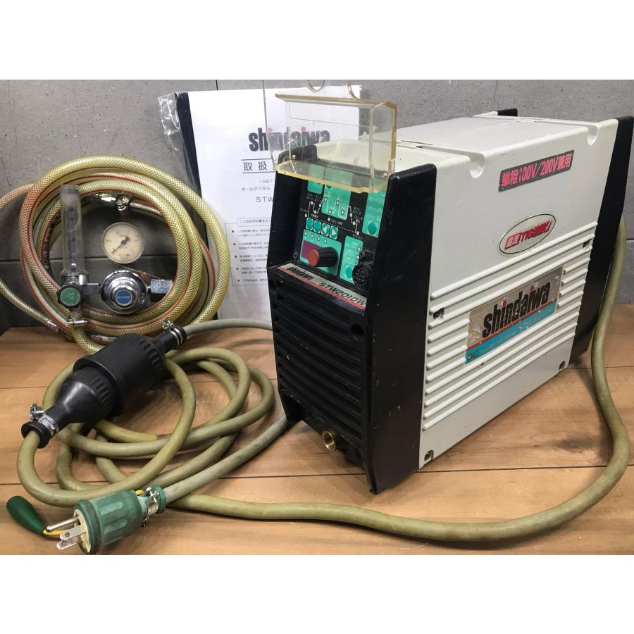 C-e166【中古品】 新ダイワ デジタル直流TIG溶接機  STW201DW  200V 100V shindaiwa インバーターTIG溶接機 |  | 01