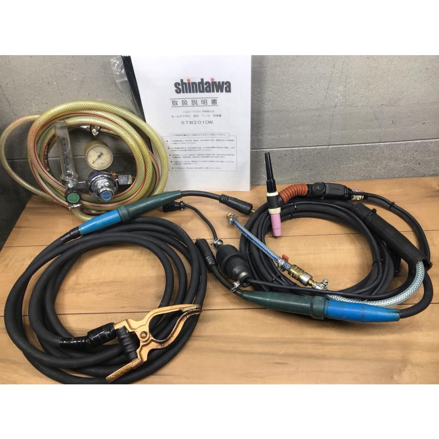 C-e166【中古品】 新ダイワ デジタル直流TIG溶接機  STW201DW  200V 100V shindaiwa インバーターTIG溶接機 |  | 06