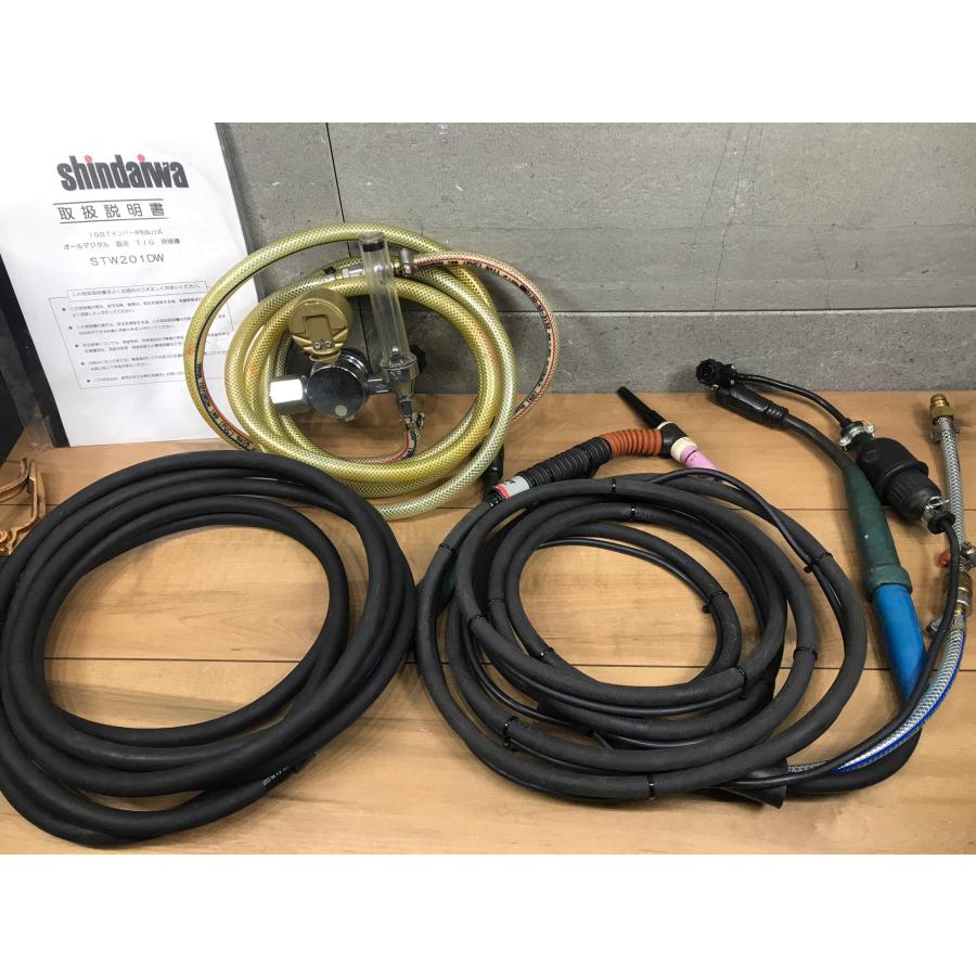 C-e166【中古品】 新ダイワ デジタル直流TIG溶接機  STW201DW  200V 100V shindaiwa インバーターTIG溶接機 |  | 08