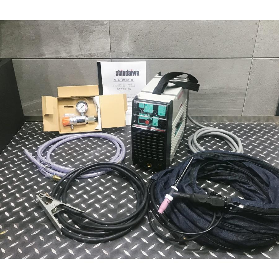 C-e194【中古品】 新ダイワ 直流TIG溶接機 STW201DW 200V 100V