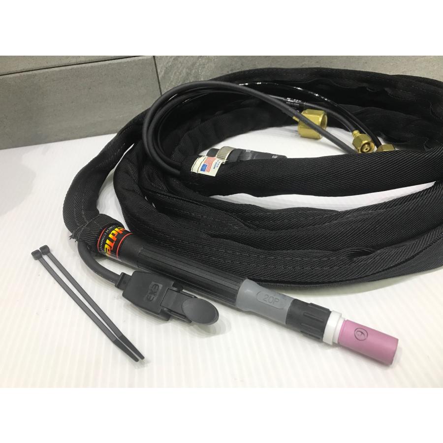 B-e314【未使用品】WELDTEC TIG溶接トーチ WT-20P-4M 水冷式 ペンシル 