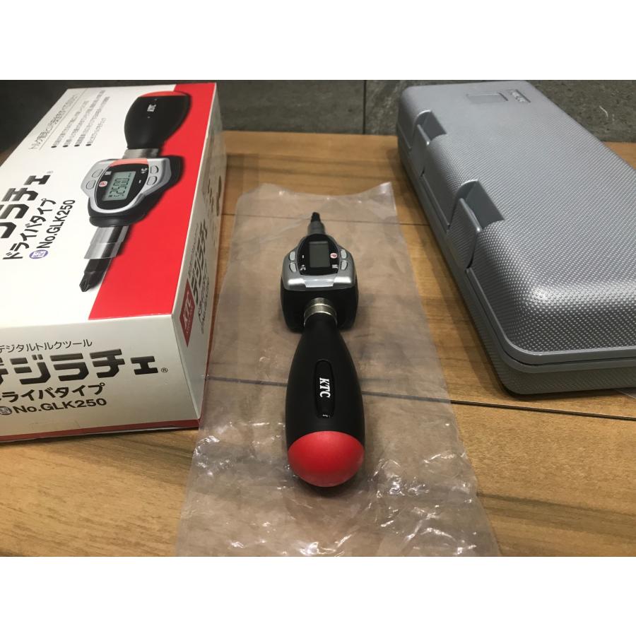 A-f019【中古品】KTC デジラチェ ドライバタイプ GLK250 トルク管理 