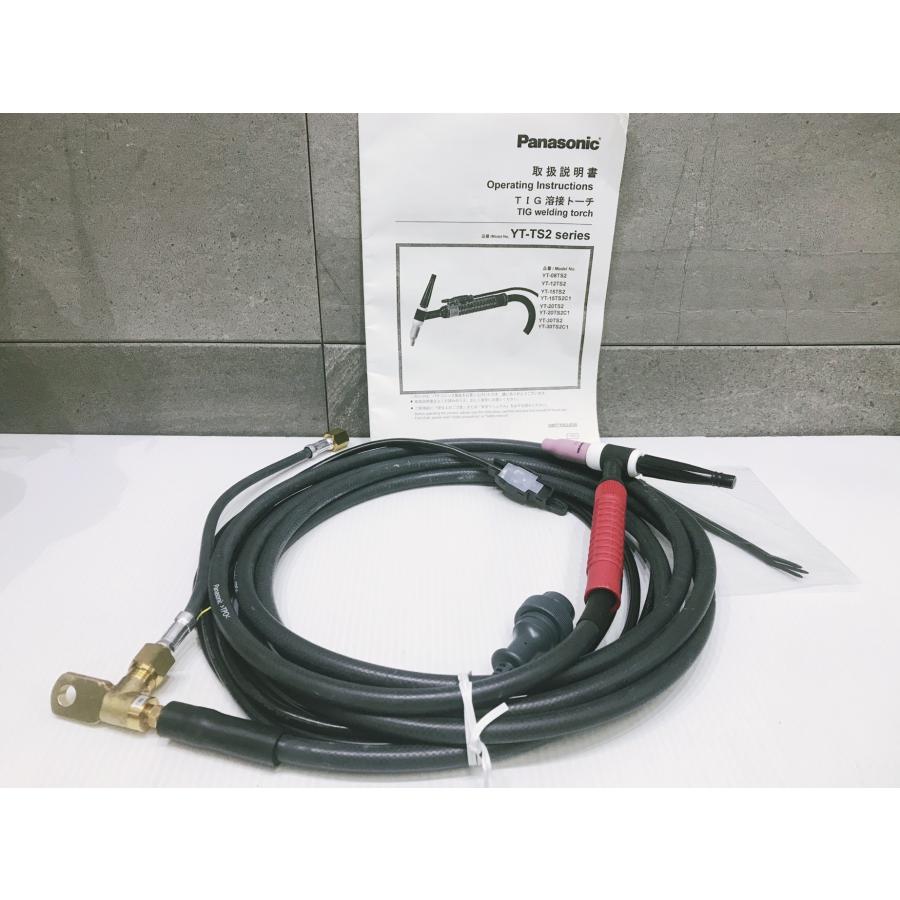B-f229【未使用品】Panasonic TIGトーチ YT-15TS2 空冷式 150A B-f229【未使用品】Panasonic TIGトーチ YT-15TS2 空冷式 150A