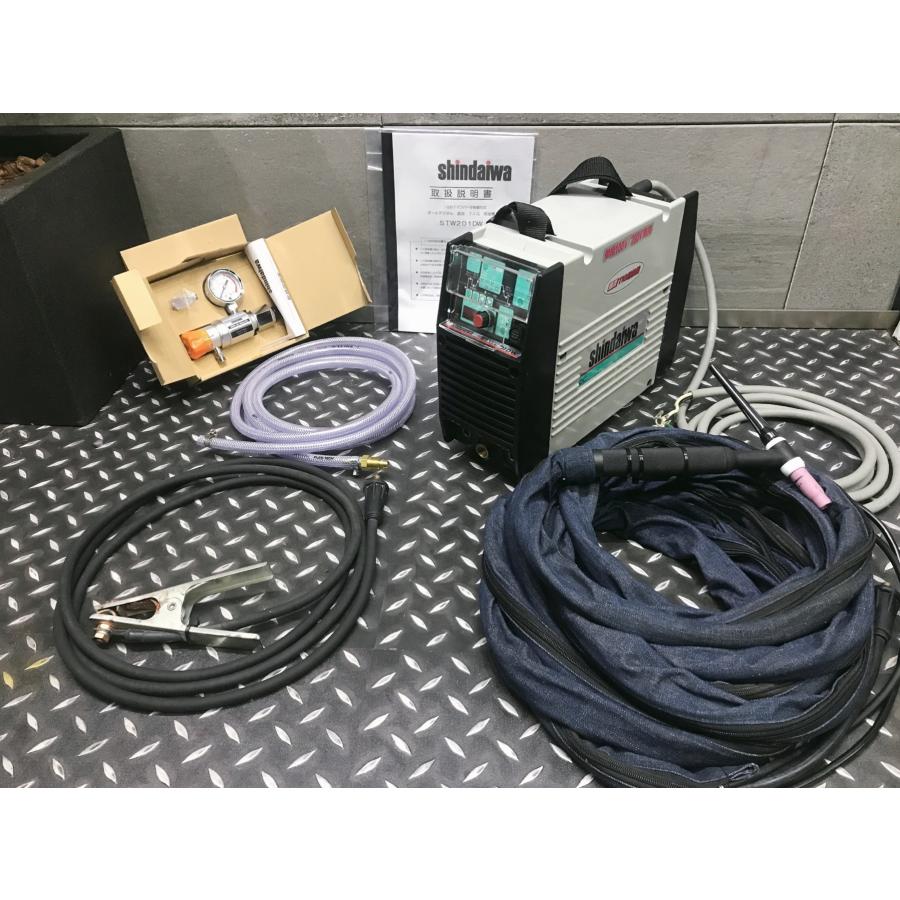 C-g014【中古品】 新ダイワ 直流TIG溶接機 STW201DW 200V 100V C-g014【中古品】 新ダイワ 直流TIG溶接機 STW201DW 200V 100V