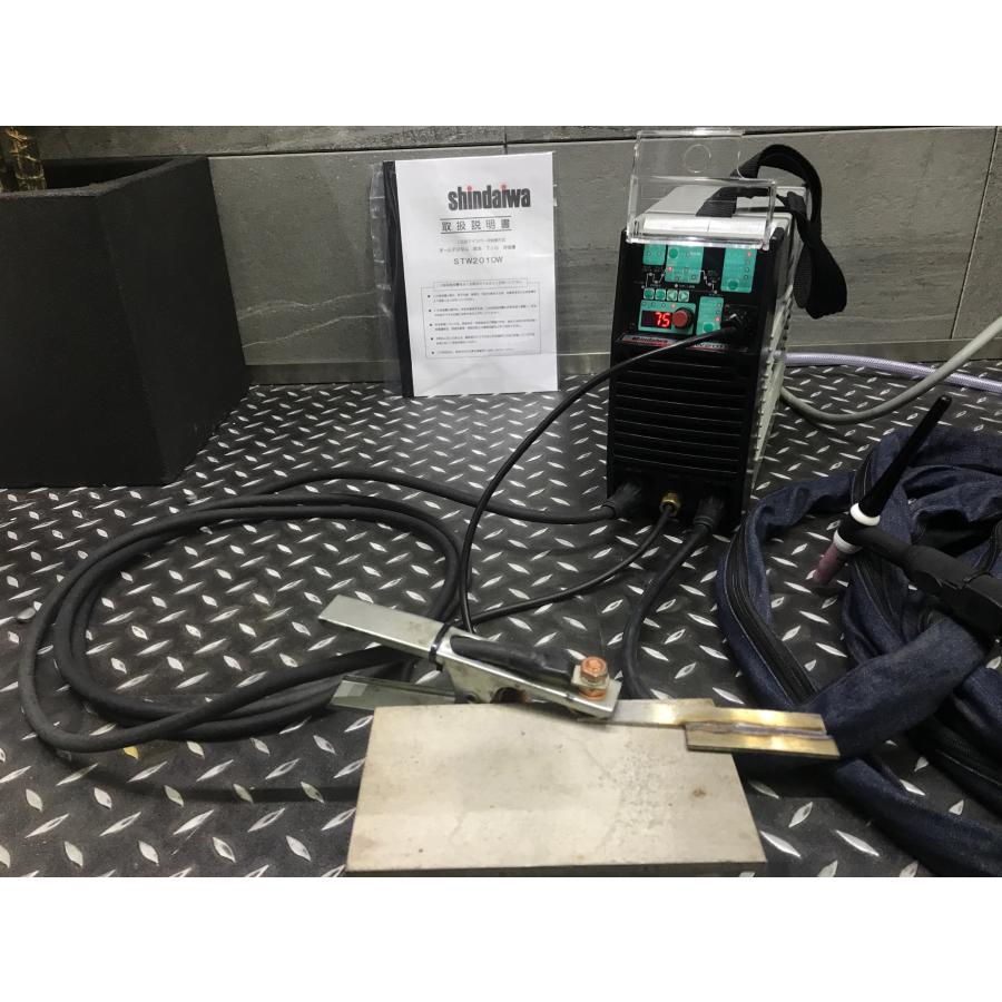 C-g014【中古品】 新ダイワ 直流TIG溶接機 STW201DW 200V 100V C-g014【中古品】 新ダイワ 直流TIG溶接機 STW201DW 200V 100V