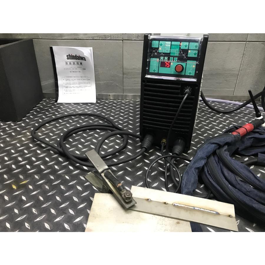 D-g283【中古品】新ダイワ TIG溶接機 交流・直流兼用 STW201A 交直兼用 
