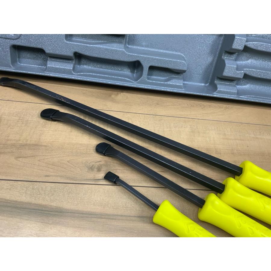 B-g290【中古品】スナップオン 貫通プライバーセット SPBS704A【4本組
