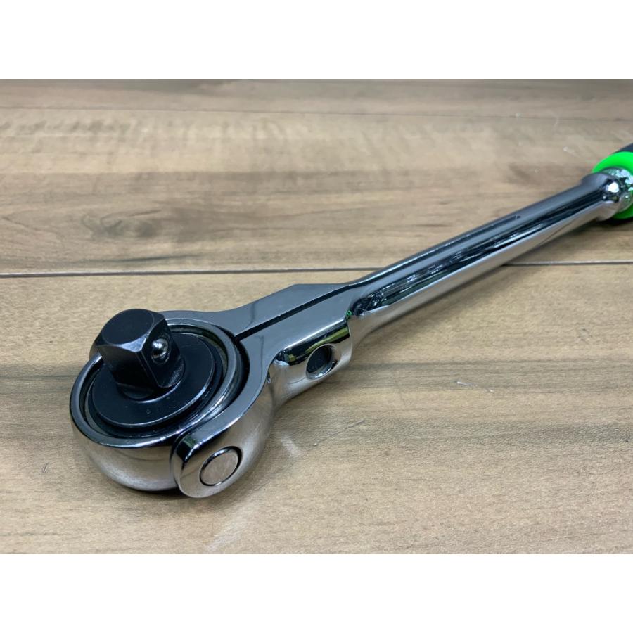 A-g298【中古品】スナップオン 3/8 スイベルヘッドラチェットハンドル
