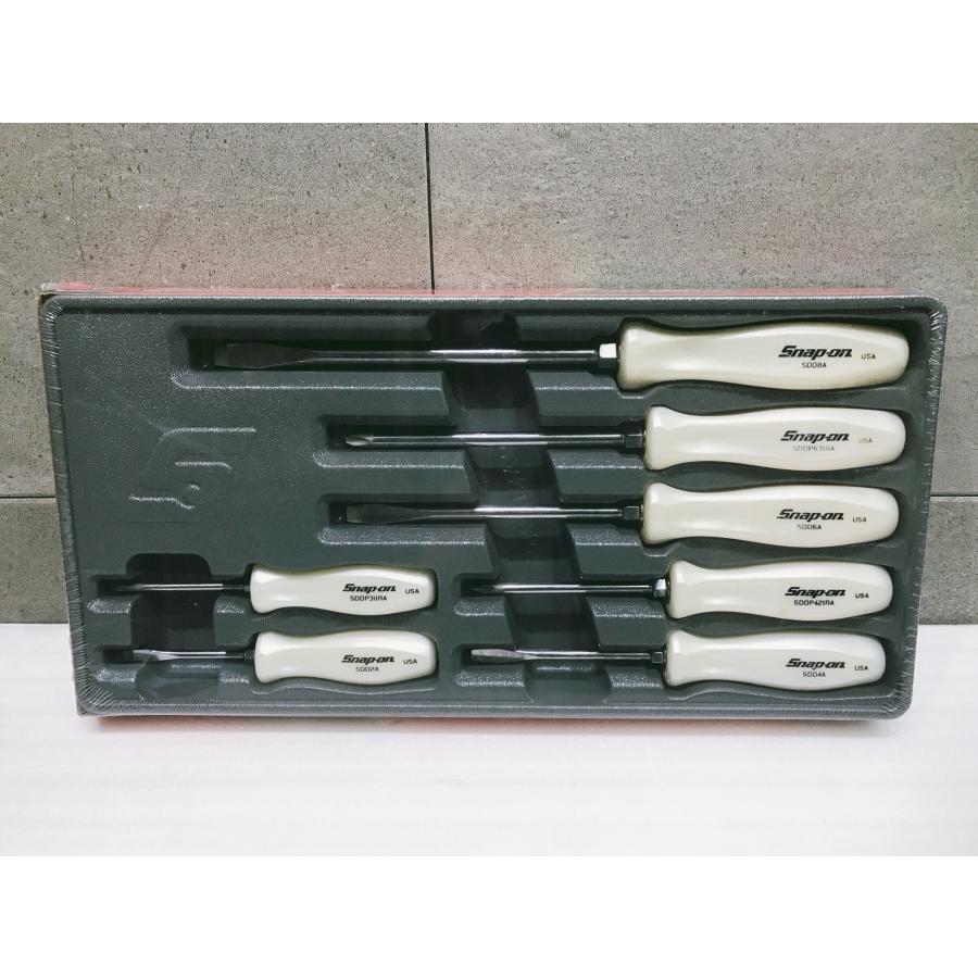 A-g349【未使用品】スナップオン ドライバーセット 7本組 SDDX70APW 