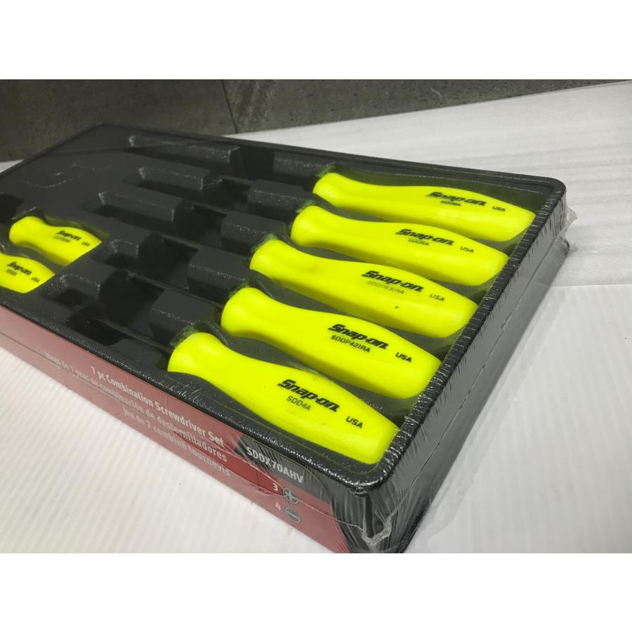 A-g436【未使用品】スナップオン ドライバーセット 7本組