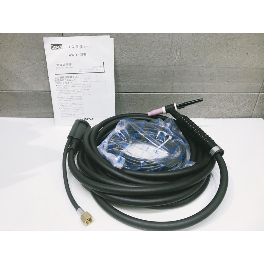 B-h038【未使用品】ダイヘン TIG溶接トーチ AWD-26 (200A、空冷 B-h038【未使用品】ダイヘン TIG溶接トーチ AWD-26 (200A、空冷