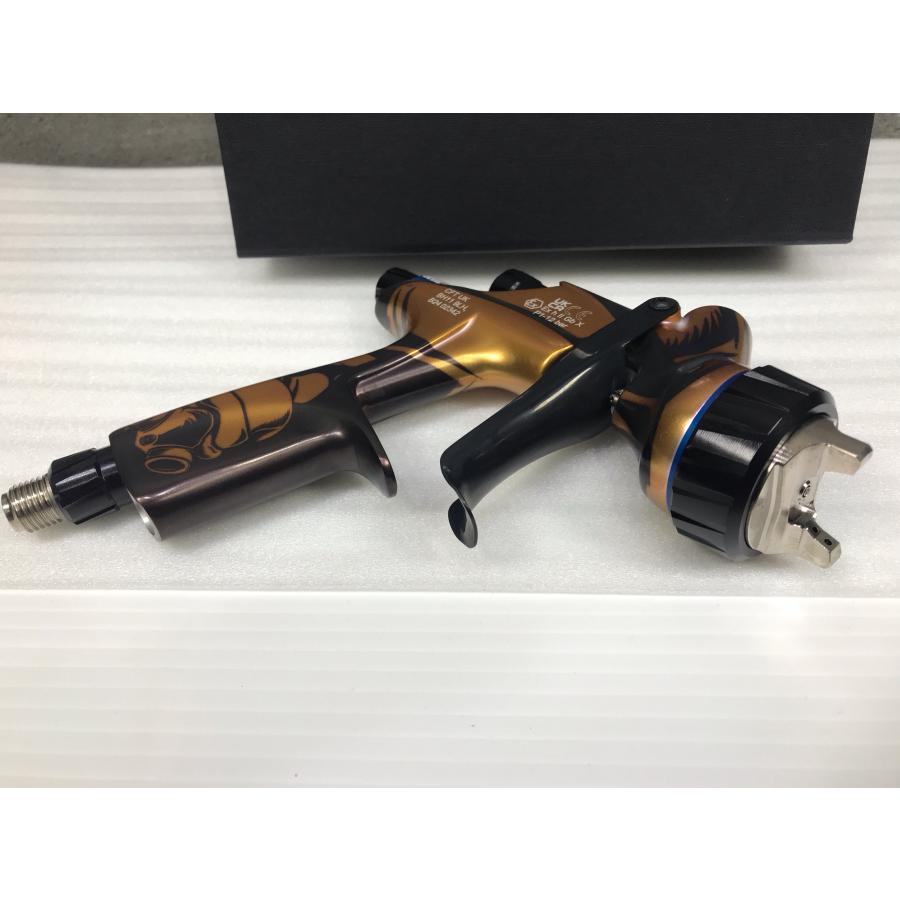 A-h194【未使用品】デビルビス スプレーガン DV1 Limited Ed. OLD SCHOOL ベース用 DV1-U-000-13WRB-B+ DEVILBISS 25台限定品の画像