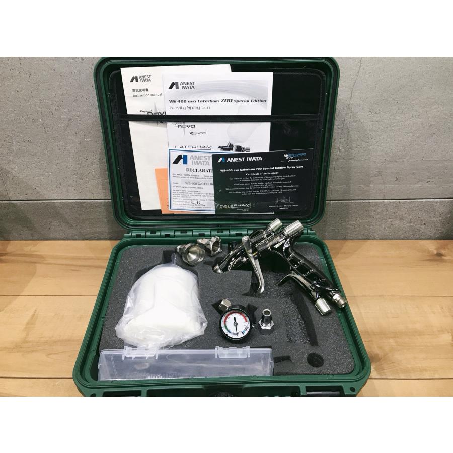 A-h261【中古品】アネスト岩田 スプレーガン WS-400-1401H Caterham F1