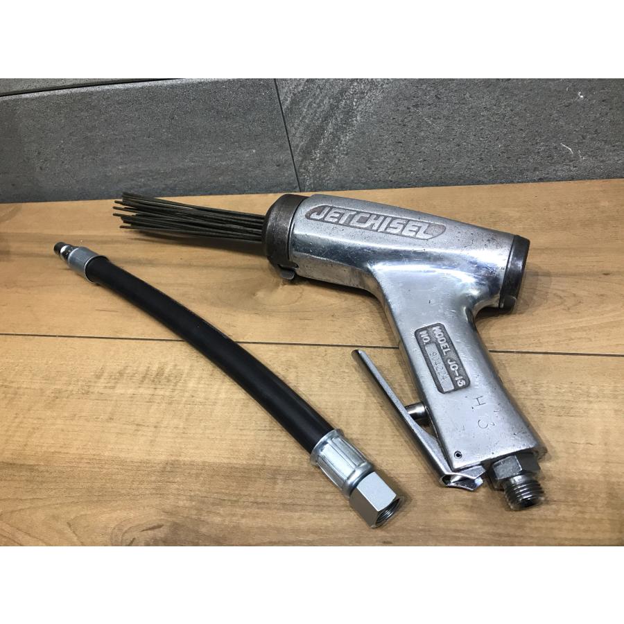 A-h263【中古品】日東工器 ジェットタガネ JC-16 高速多針空気タガネ