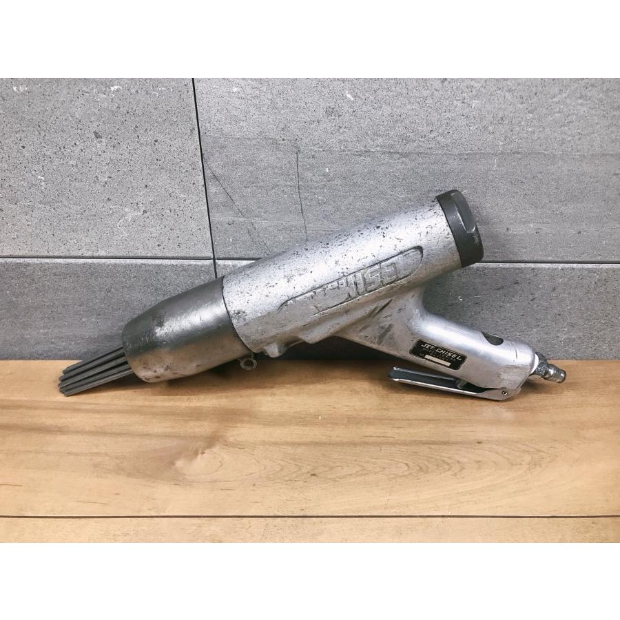 A-h285【中古品】日東工器 ジェットタガネ JEX-66 空気式高速多針
