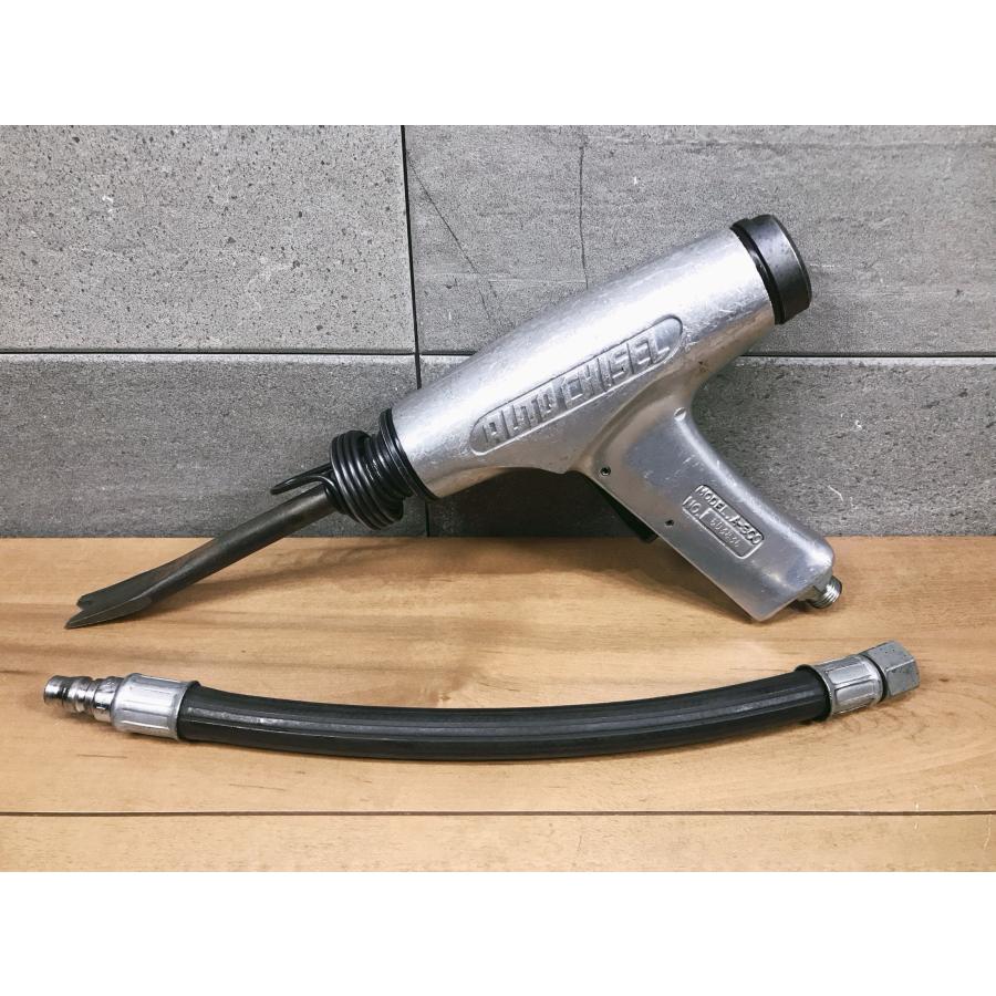 A-i017【中古品】日東工器 オートチゼル A-302 空気式高速タガネ 空気式タガネ モデルA-300 | 