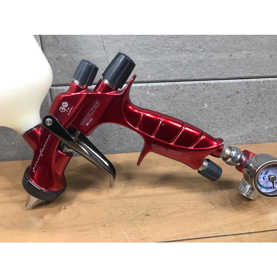 A-i156【中古品】アネスト岩田 WS-400-S90J スプレーガンセット 1.4HD  WS400 90周年記念 100丁限定品の画像