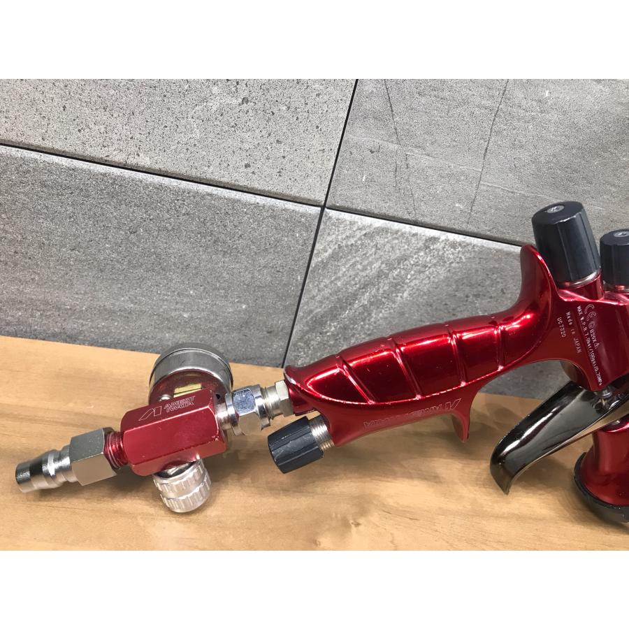 A-i156【中古品】アネスト岩田 WS-400-S90J スプレーガンセット 1.4HD  WS400 90周年記念 100丁限定品の画像