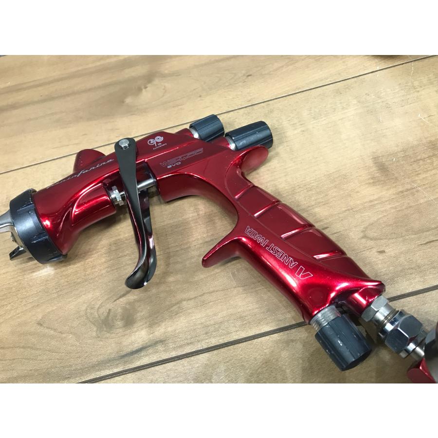 A-i156【中古品】アネスト岩田 WS-400-S90J スプレーガンセット 1.4HD  WS400 90周年記念 100丁限定品の画像