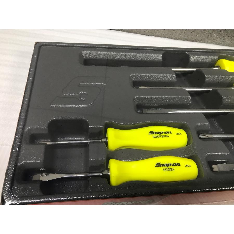 A-i166【未使用品】スナップオン ドライバーセット 7本組 SDDX70AHV