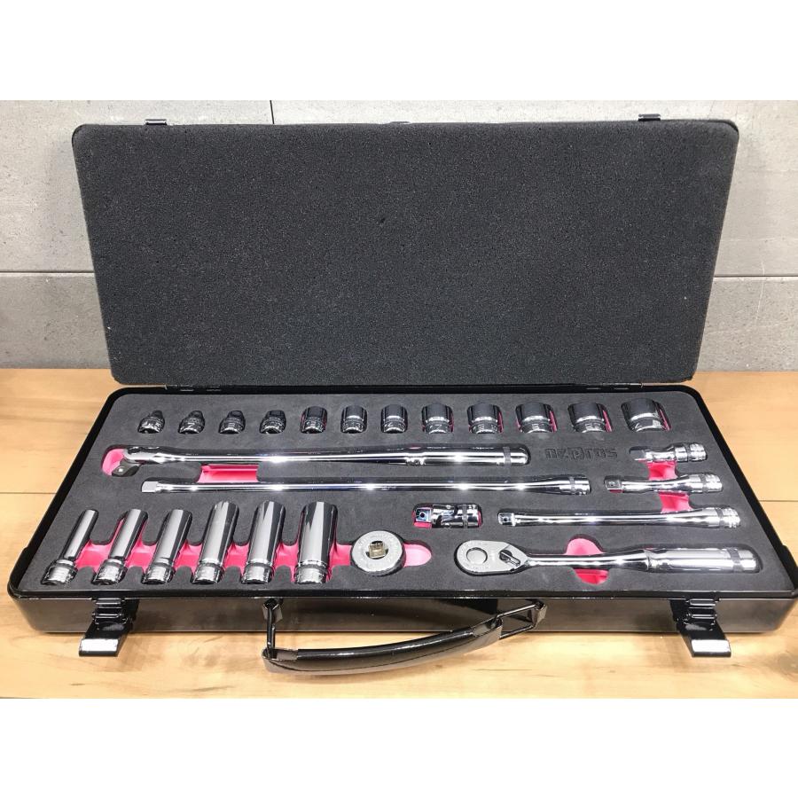 B-i183【中古品】ネプロス 9.5sq. NTB3X26CZ 26点セット ソケット