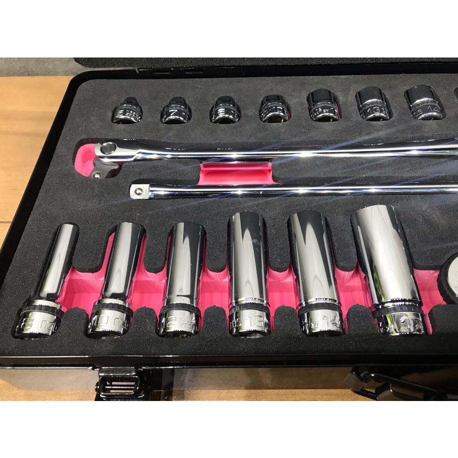 B-i183【中古品】ネプロス 9.5sq. NTB3X26CZ 26点セット ソケット