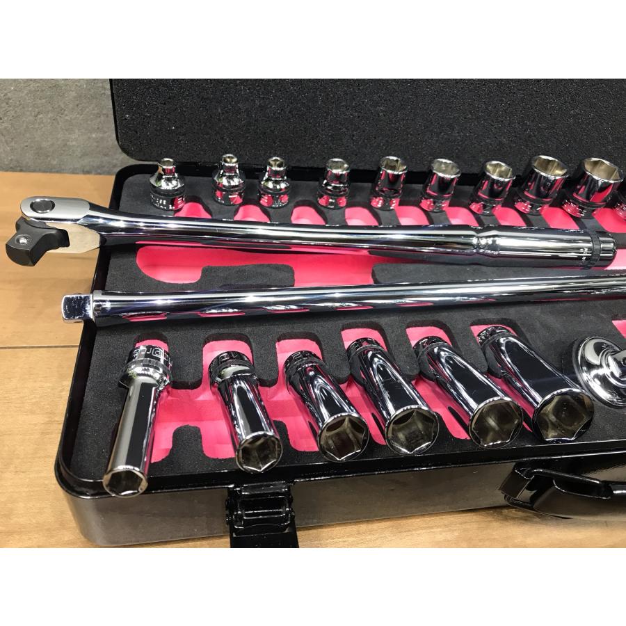 B-i183【中古品】ネプロス 9.5sq. NTB3X26CZ 26点セット ソケット