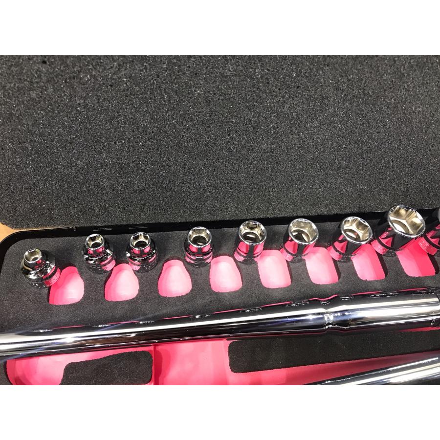 にけつ ケース無し 多数 中古セット B-i183【中古品】ネプロス 9.5sq. NTB3X26CZ 26点セット ソケット
