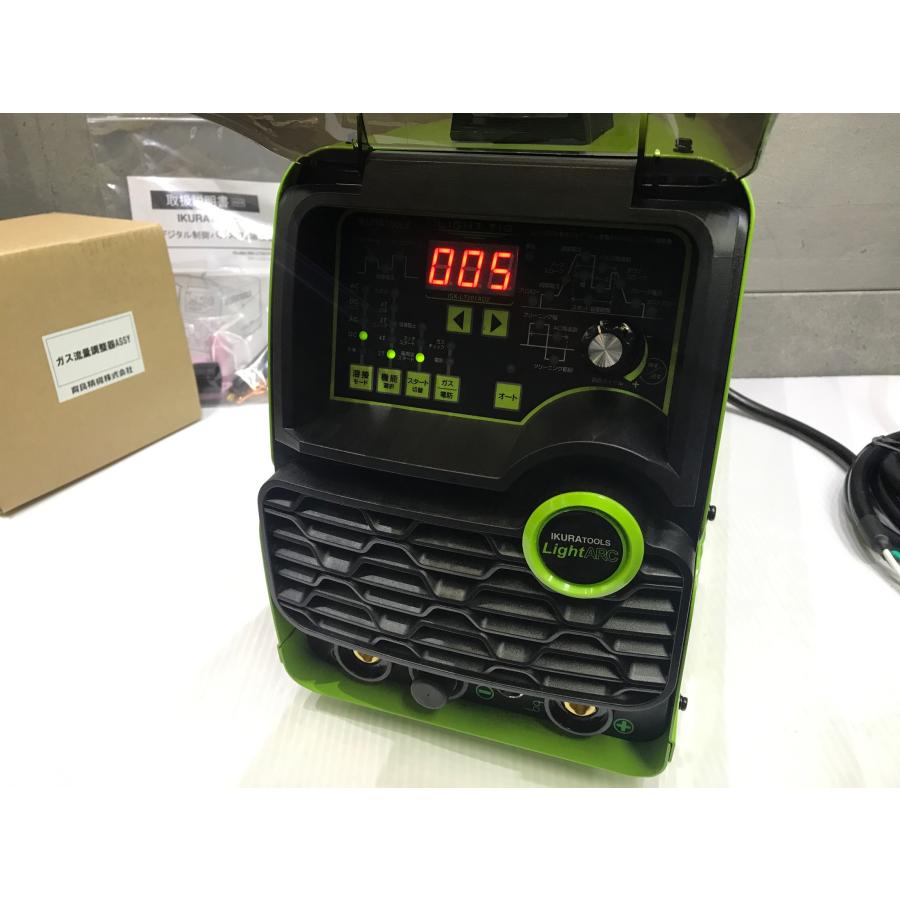 C-h257【未使用品】育良精機 フルデジタル交直両用TIG溶接機 