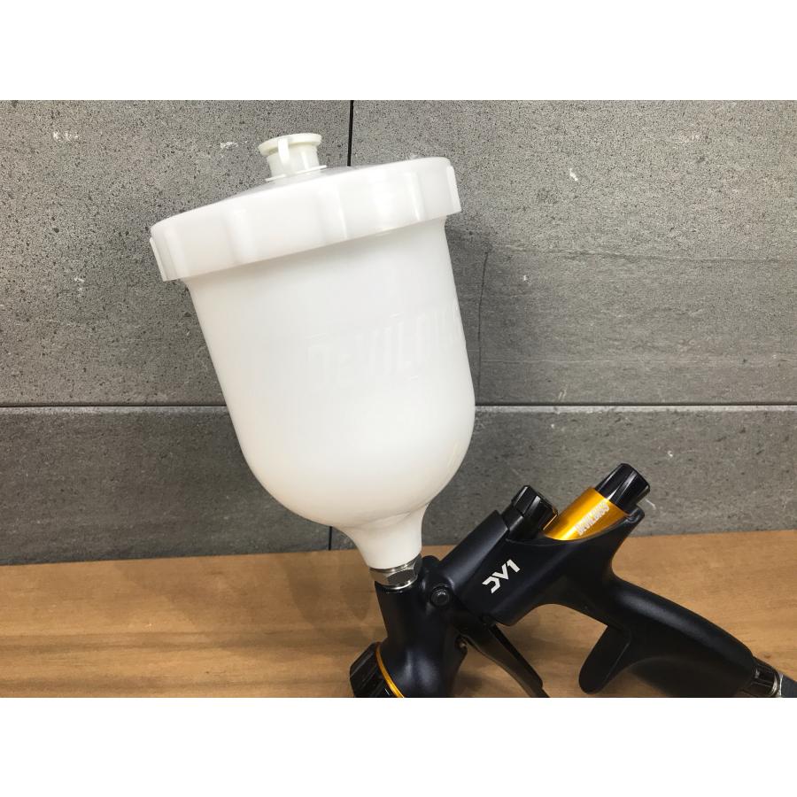 A-j009【中古品】デビルビス スプレーガンセット DV1-C1 PLUS 重力式 