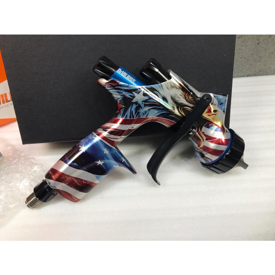 A-j031【未使用品】デビルビス スプレーガン DV1 Limited Ed. USA ベース用 DV1-U-000-13WRG-B+ DEVILBISS 30台限定品の画像