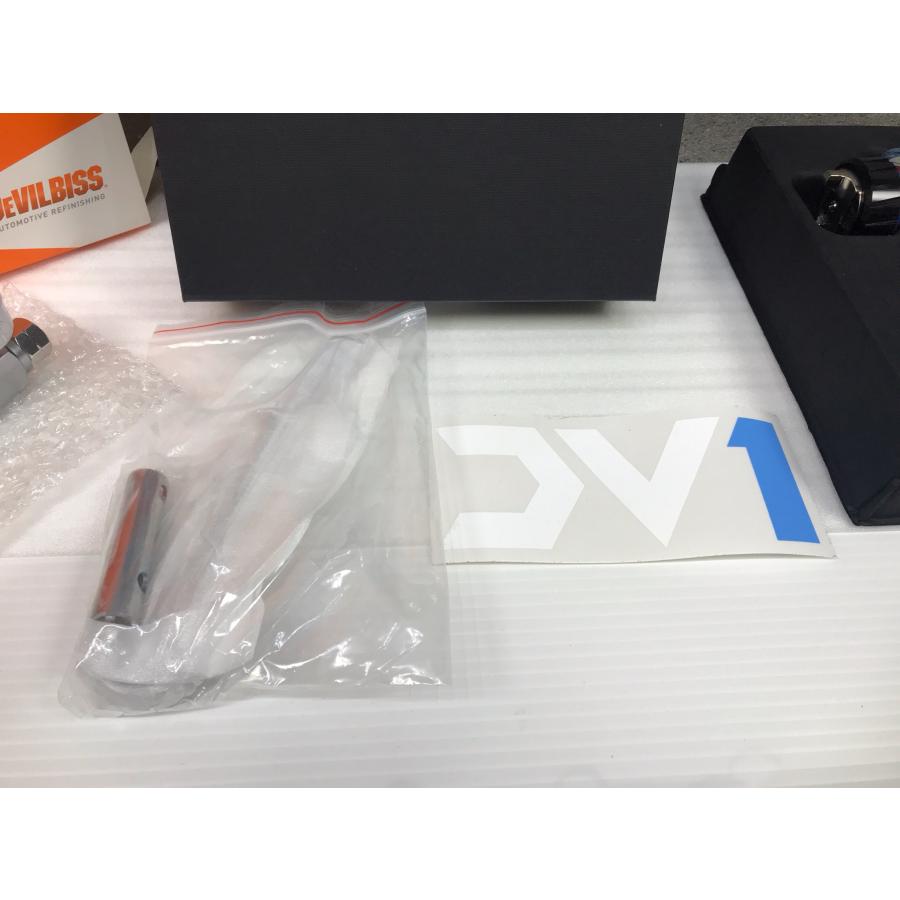 A-j031【未使用品】デビルビス スプレーガン DV1 Limited Ed. USA ベース用 DV1-U-000-13WRG-B+ DEVILBISS 30台限定品の画像