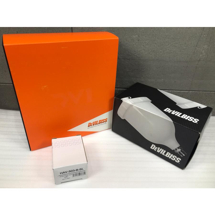 A-j031【未使用品】デビルビス スプレーガン DV1 Limited Ed. USA ベース用 DV1-U-000-13WRG-B+ DEVILBISS 30台限定品の画像