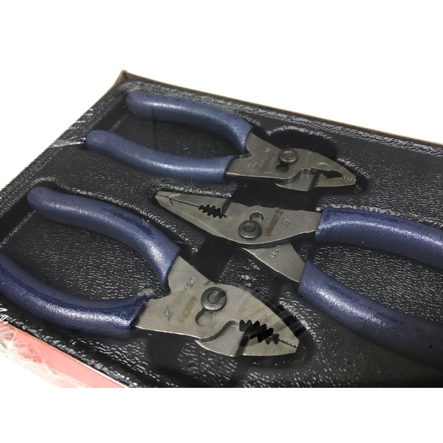 A-j092【未使用品】Snap-on スリップジョイントプライヤー 3本セット