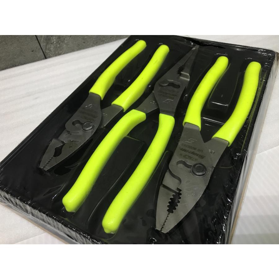A-g374【未使用品】Snap-on スリップジョイントプライヤー 3本 A-g374【未使用品】Snap-on スリップジョイントプライヤー 3本