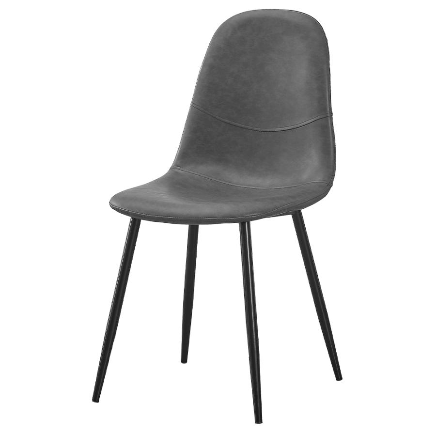 ダイニングチェア イームズチェア クッション付 PUレザー ダイニング