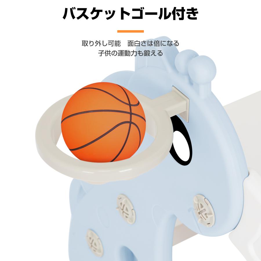 滑り台  すべり台 子供 キッズ おもちゃ 3色 遊具 コンパクト グレー ピンク ブルー 室内 室内遊具 室内遊び プレゼント 女の子 男の子 すべりだい おしゃれ |  | 09