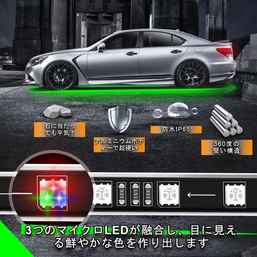 保障できる Ledテープ アンダーライト Rgb 高輝度 音に反応サウンドセンサー内蔵 リモコン フルカラー 360度の堅い構造 防水 多種フラッシュモード 16色切替 Bluetooth対応 驚きの安さ Zoetalentsolutions Com