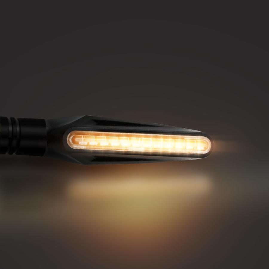 バイクLEDウインカー 流れるウィンカー 汎用 LEDシーケンシャル