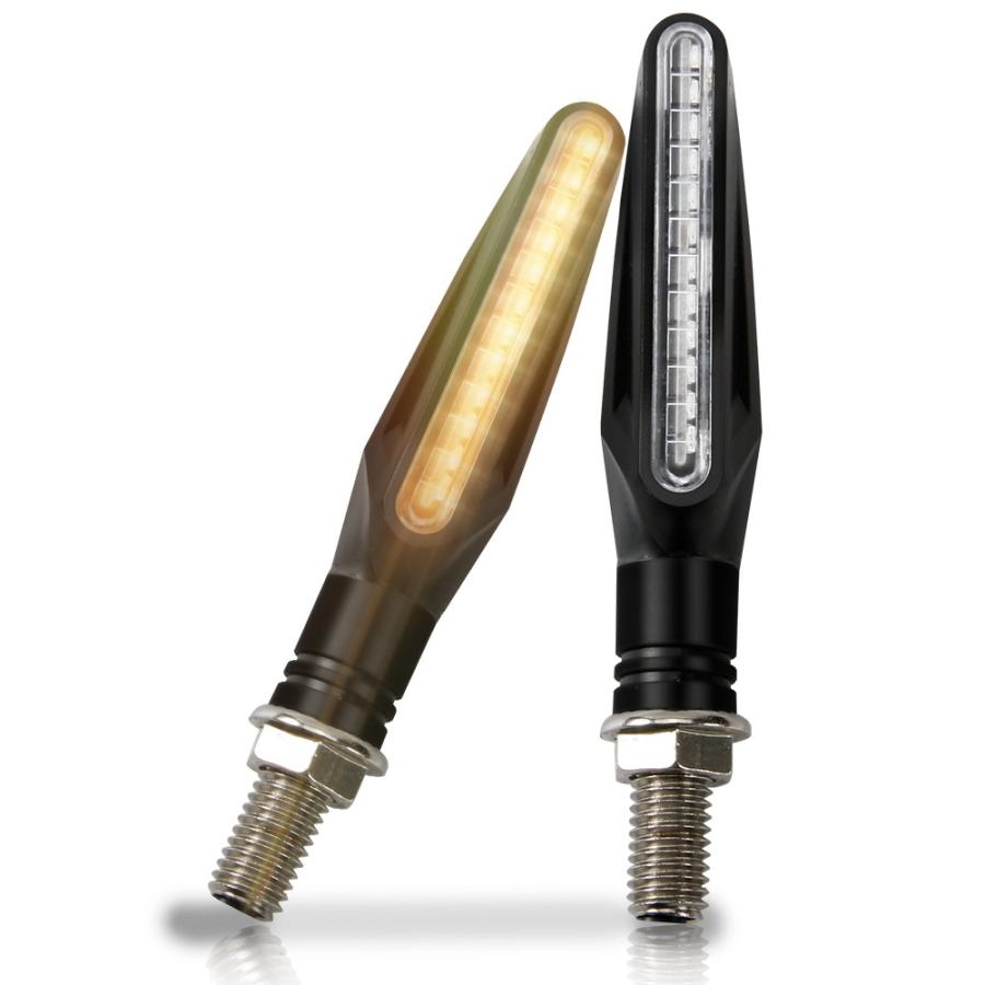 バイクLEDウインカー 流れるウィンカー 汎用 LEDシーケンシャル